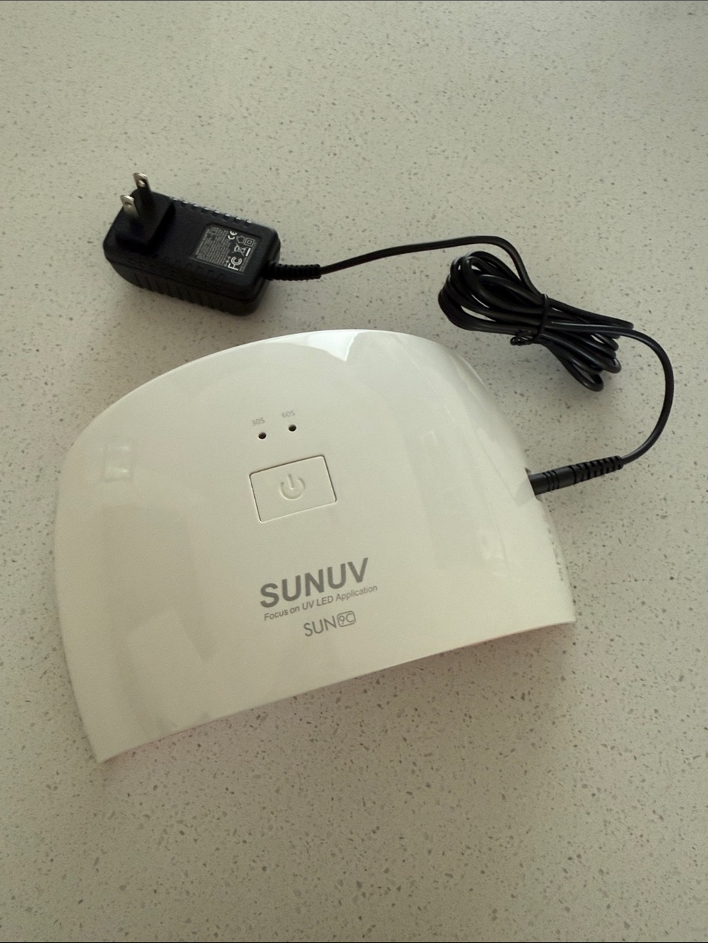 SUNUV White LED UV Nail Lamp for Gel Polish